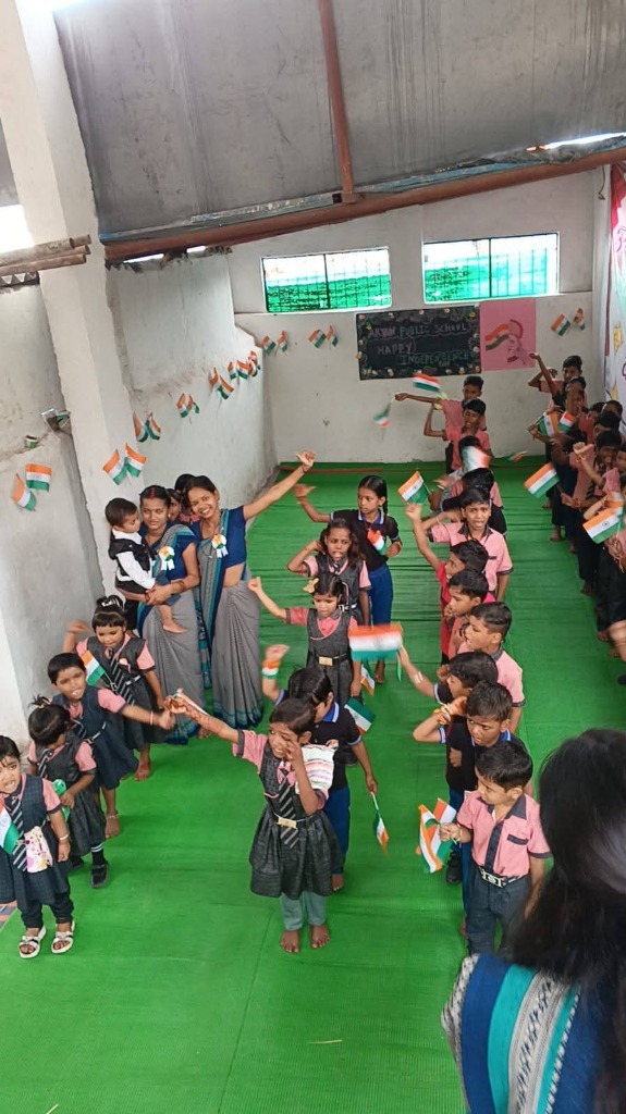 Independence Day Celebration at Aryan Public School